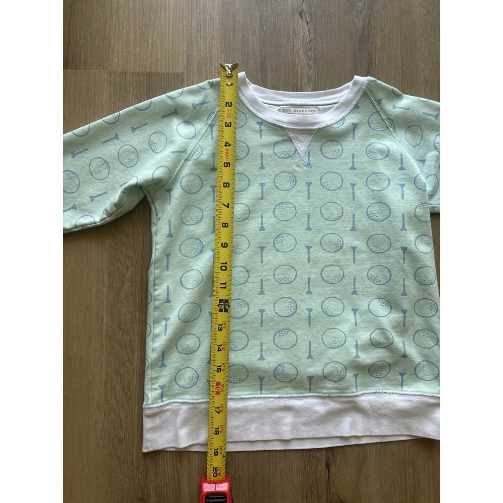 The Beaufort Bonnet Company Golf Tee Thick Crewneck Pullover Top Unisex Size 8 - Picture 6 of 9